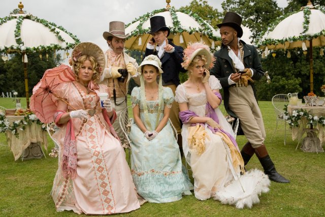 Austenland with Cellphones